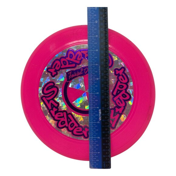 Vintage Frisbee Disc Pink Holographic Shredder Flying Disc Ultimate Sport Toy - Picture 12 of 12